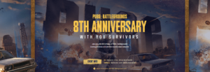 PUBG Battlegrounds 8th Anniversary